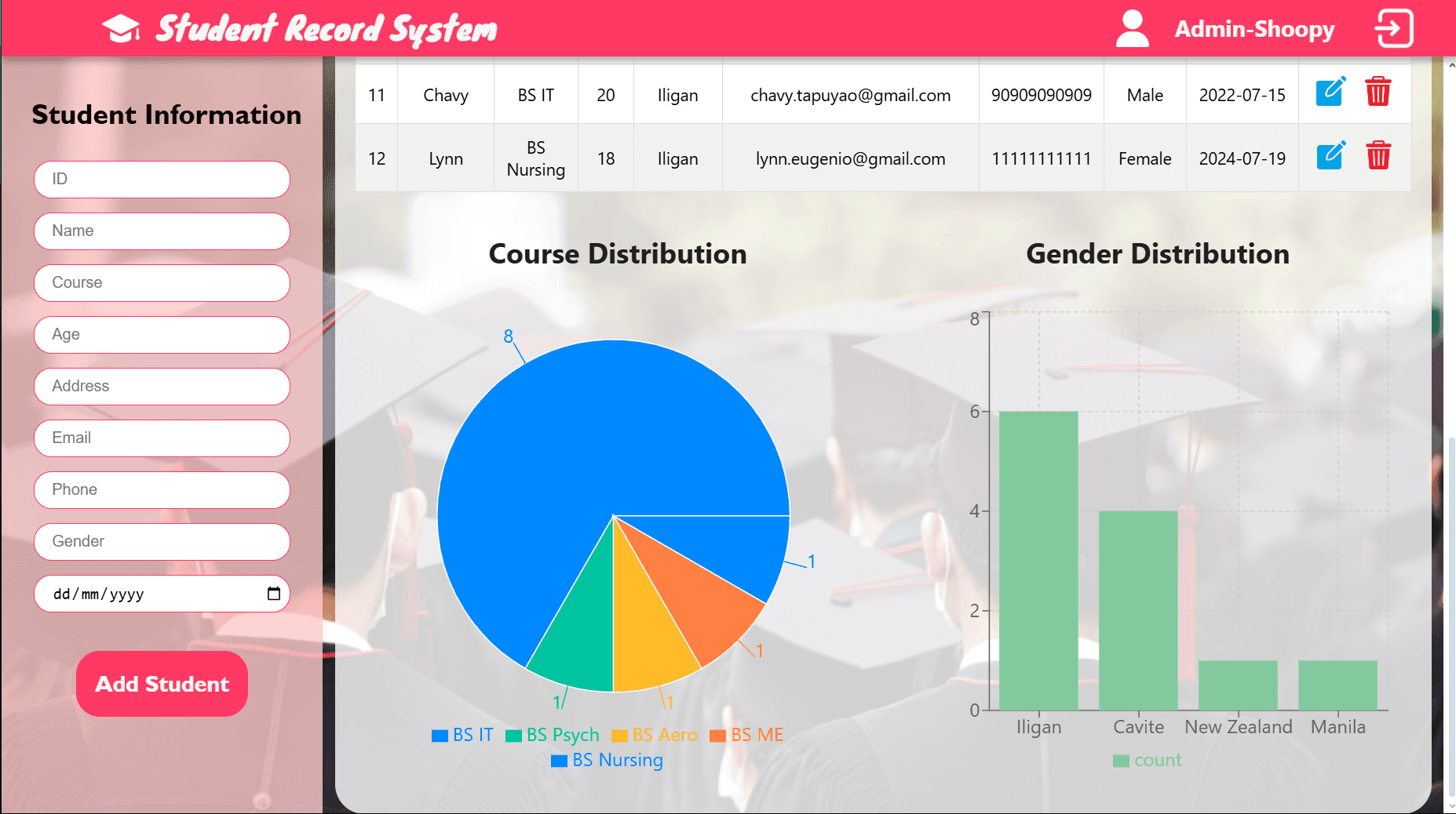 Student Recording System Image 3